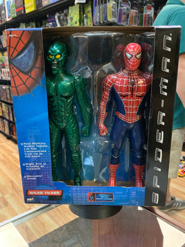 Spiderman & Green Goblin Walkie-Talkie 2001 (Vintage Marvel, MGA) NEW - Bitz & Buttons