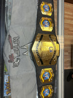 Light Heavyweight Championship Belt with Bag (Vintage WWF, Figures Toy Company)