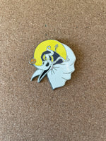 Zero with Jack Background (Walt Disney World, Pin Traders) - Bitz & Buttons