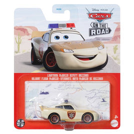 Lightning McQueen Deputy Hazzard (Pixar Cars, Mattel) - Bitz & Buttons