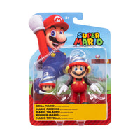 Drill Mario 4in (Super Mario, Jakks Pacific) **SEALED**