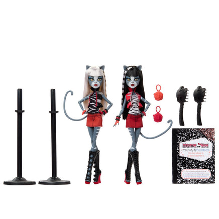 Creeproduction Meowlody & Purrsephone (Monster High, Mattel) - Bitz & Buttons