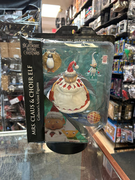 Mrs Clause & Choir Elf (Nightmare Before Christmas, DST) **SEALED**