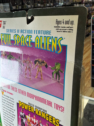 Head Butting Robogoat Space Alien (Vintage MMPR Power Rangers, Bandai) SEALED - Bitz & Buttons