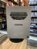 Geldor (MOTU Classics, Mattel) **SEALED** - Bitz & Buttons