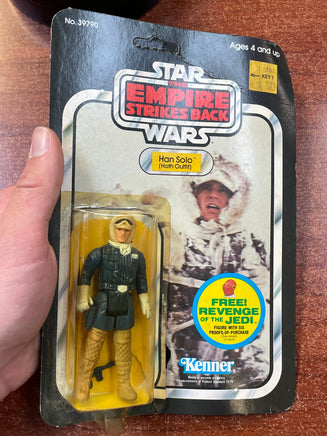 Hoth Han Solo -No Pop (Vintage Star Wars, Kenner) **NEW** - Bitz & Buttons