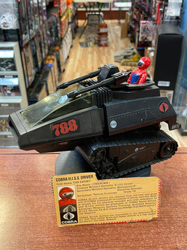 Cobra HISS Tank With Driver (Vintage GI Joe Hasbro) **COMPLETE** - Bitz & Buttons