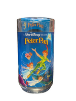 Peter Pan Walt Disney Plastic Cup #4 (Vintage Happy Meal Glasses, Burger King)