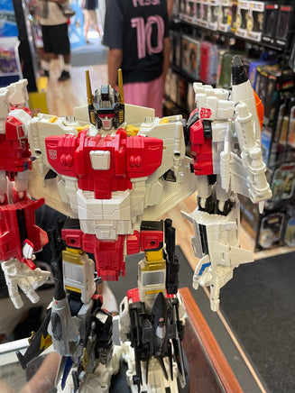 Superion with PC-03 Upgrade Kit (Takara Transformers, Unite Warriors) COMPLETE - Bitz & Buttons