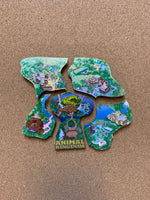 Animal Kingdom Map Pin (Walt Disney World, Pin Traders)