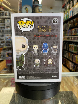 Davos Seaworthy #62 (Funko Pop, Game of Thrones) - Bitz & Buttons