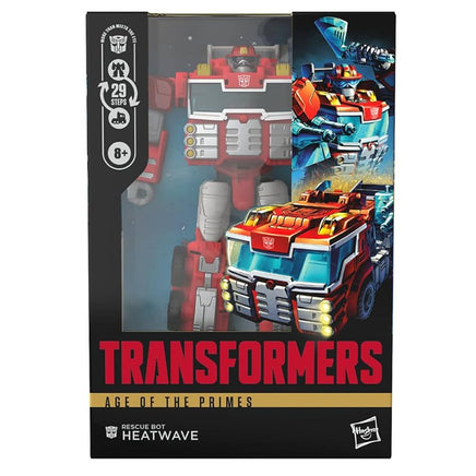 Rescue Bot Heatwave Voyager Class (Transformers Age of the Primes, Hasbro) *SEALED* - Bitz & Buttons