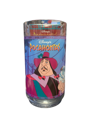 Governor Ratcliffe & Percy Pocahontas Plastic Cup (Vintage Happy Meal Glasses, Burger King) - Bitz & Buttons
