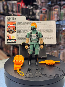 Wet Suit with File Card 0634 (Vintage GI Joe, Hasbro) Complete