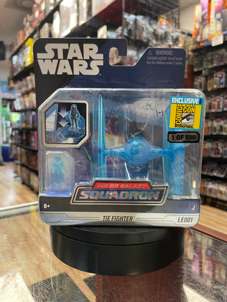Tie Fighter LE001 -SDCC Exclusive 1/500- (Star Wars Micro Galaxy Squadron, Jazwares) **OPEN** - Bitz & Buttons