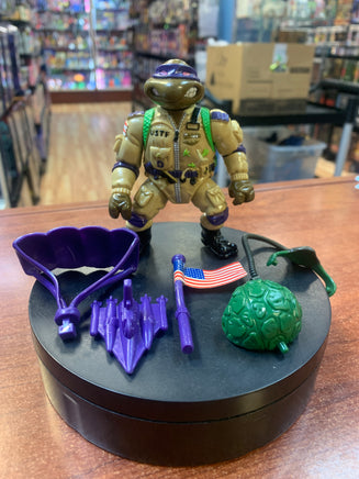 Donatello Mutant Military Pilot 0608 (Vintage TMNT Ninja Turtles, Playmates) **COMPLETE** - Bitz & Buttons