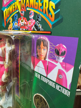 Auto Morphin Pink Ranger Kimberly (Vintage MMPR Power Rangers, Bandai) SEALED - Bitz & Buttons