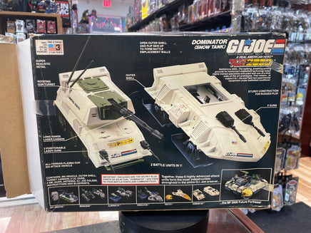 Dominator Snow Tank with Box (Vintage GI Joe, Hasbro) **COMPLETE** - Bitz & Buttons