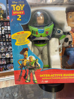 Interactive Buddies Buzz & Woody (Vintage Toy Story, Think Way) **SEALED**