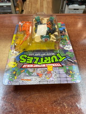 Make My Day Leo (Vintage TMNT Ninja Turtles, Playmates) **SEALED** - Bitz & Buttons