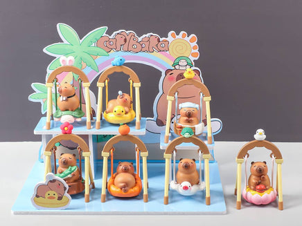 Capybara Swing Figurine (BCMini, Blind Box) - Bitz & Buttons