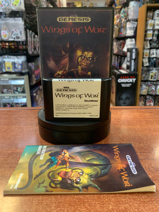 Wings of War (Sega Genesis, Vintage Video Games) COMPLETE - Bitz & Buttons