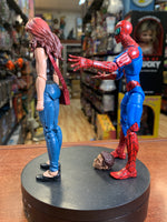 Mary Jane & Spider-Man 2 Pack (Marvel Legends, Hasbro) LOOSE
