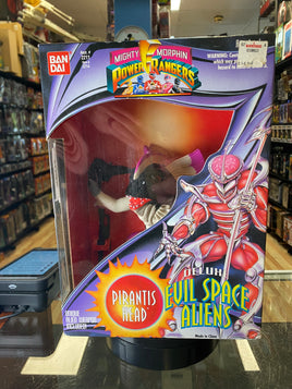 Pirantis Head 8" Evil Space Aliens (Vintage MMPR Power Rangers, Bandai) SEALED - Bitz & Buttons