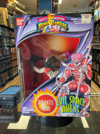 Pirantis Head 8" Evil Space Aliens (Vintage MMPR Power Rangers, Bandai) SEALED - Bitz & Buttons