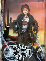 Harley Davidson Red Hair BArbie #20441 (Vintage Barbie, Mattel) **SEALED**