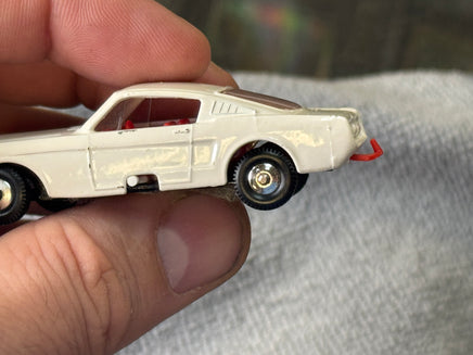 White Ford Mustang 8 Diecast (Vintage Matchbox, Lesney) - Bitz & Buttons