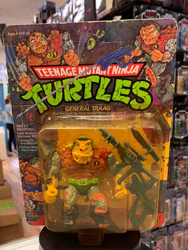General Traag 19 Back 0107  (Vintage TMNT Ninja Turtles, Playmates) Sealed