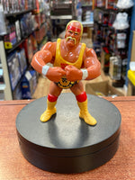 Bear Hug Hulk Hogan with Repro Belt (Vintage WWF WWE, Hasbro) - Bitz & Buttons