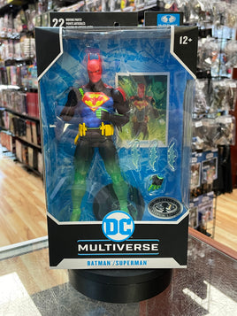 Batman/Superman Fusion Worlds Finest **CHASE**(McFarlane, DC Comics Multiverse) SEALED