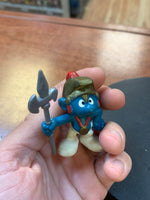 Roman Guard Smurf 20109   (Vintage PEYO, Schleich) - Bitz & Buttons