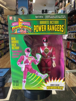Karate Action Pink Ranger Kimberly (Vintage MMPR Power Rangers, Bandai) SEALED - Bitz & Buttons