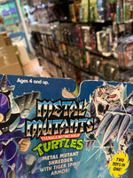 Metal Mutant Shredder 0110  (Vintage TMNT Ninja Turtles, Playmates) Sealed