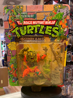 Muckman & Joe Eyeball 0108  (Vintage TMNT Ninja Turtles, Playmates) Sealed