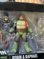 Robin & Raphael (TMNT Ninja Turtles, DC Collectibles) **SEALED**
