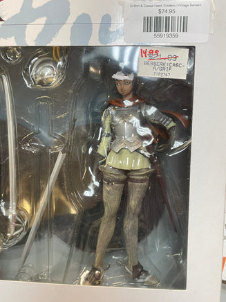Griffith & Casca Hawk Soldiers (Vintage Berserk, Art of War) NEW/OPEN BOX - Bitz & Buttons