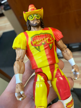 Ultimate Maniac Randy Savage (WWE Elite, Mattel) **LOOSE** - Bitz & Buttons
