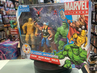 Classic Avengers Thor Ironman Hulk (Marvel Universe Comic Packs, Hasbro)