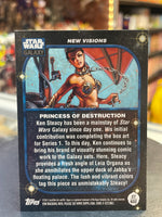 Princess Of Destruction 27/632 (Topps Star Wars, New Visions)