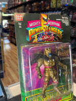 Slashing Goldar Space Alien (Vintage MMPR Power Rangers, Bandai) SEALED - Bitz & Buttons