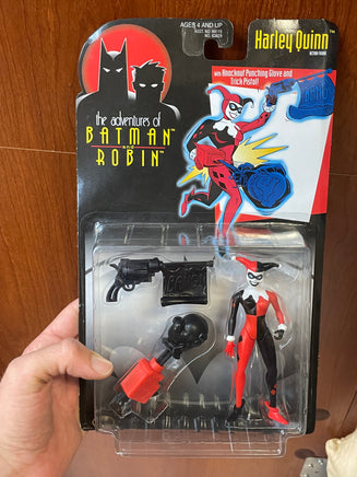 Harley Quinn (Vintage Adventures Of Batman & Robin, Kenner) SEALED - Bitz & Buttons