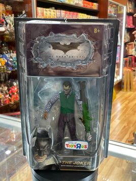 Joker W/ Missile Launcher -Movie Masters- TRU Exclusive (DC The Dark Knight Trilogy, Mattel) SEALED - Bitz & Buttons