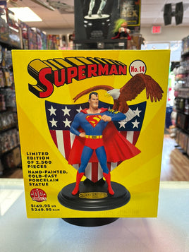 All American Superman with Eagle Statue 8.5" (DC Direct, Superman) 835 of 2,500