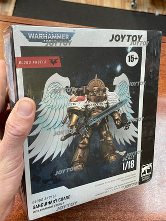 Sanguinary Guard With Encarmine Sword 2 1/18 (Warhammer Blood Angels, JoyToy) SEALED - Bitz & Buttons