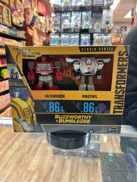 Ironhide & Prowl (Buzzworthy Bumblebee, Hasbro) **SEALED**