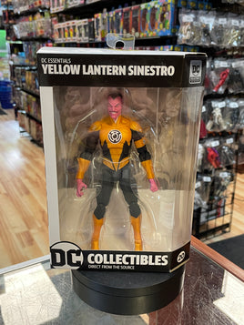 Yellow Lantern Sinestro (DC Essentials, DC Collectibles) SEALED - Bitz & Buttons